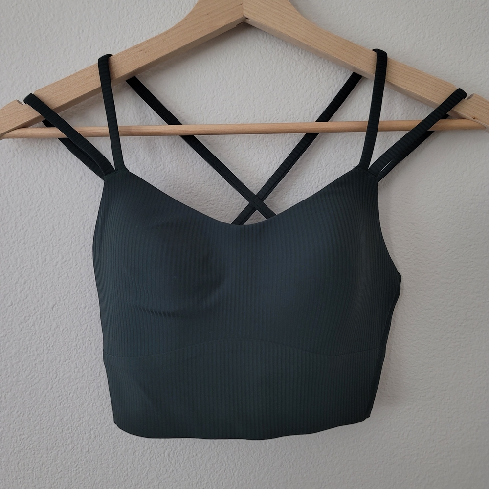Lululemon | Like a Cloud Ribbed Longline Bra Light Support B/C Cup